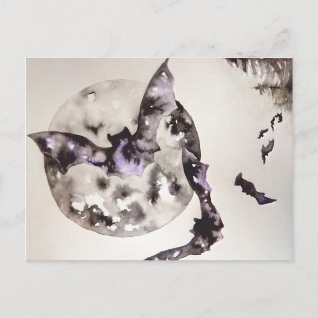 Bat Dreams 2 Postcard (Front)