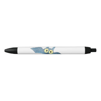 Bat flanking black ink pen