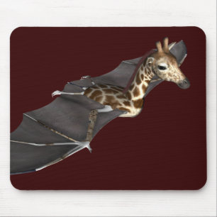 Bat Giraffe Hybrid Mouse Pad