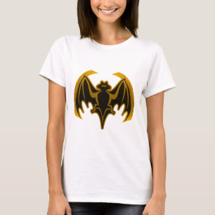 Bat Gold The MUSEUM Zazzle Gifts T-Shirt