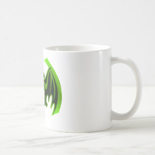 Bat Green MUSEUM Zazzle Gifts Coffee Mug