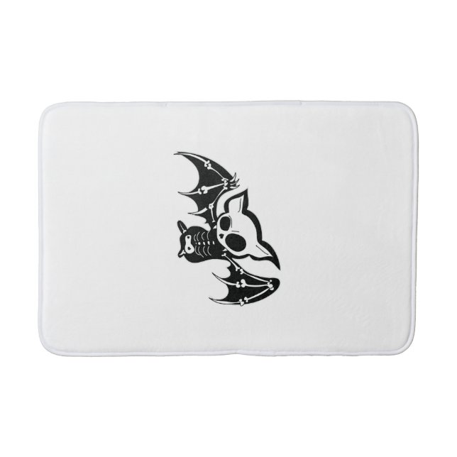 Bat Halloween           Bath Mat (Front)