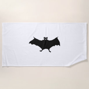Bat Halloween    Beach Towel