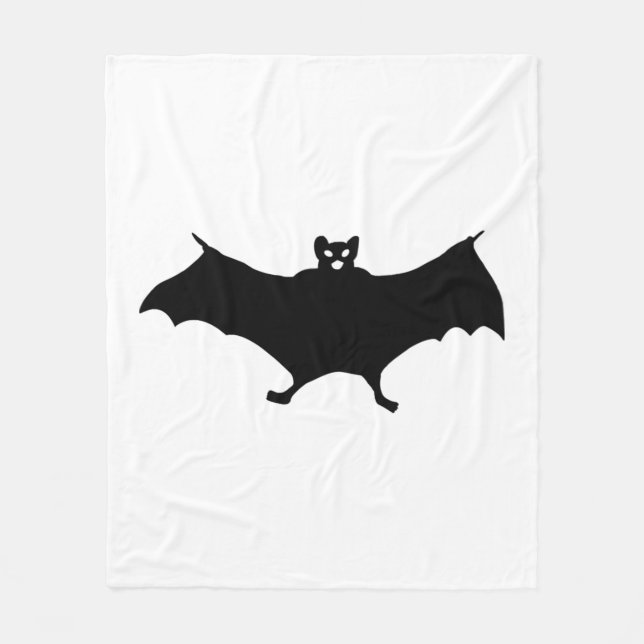Bat Halloween    Fleece Blanket (Front)