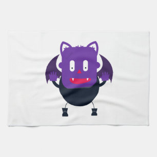 Bat halloween         kitchen towel