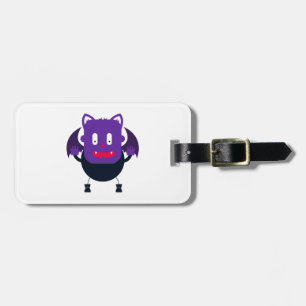 Bat halloween         luggage tag