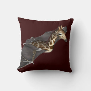 Bat Hybrids Throw Pillow