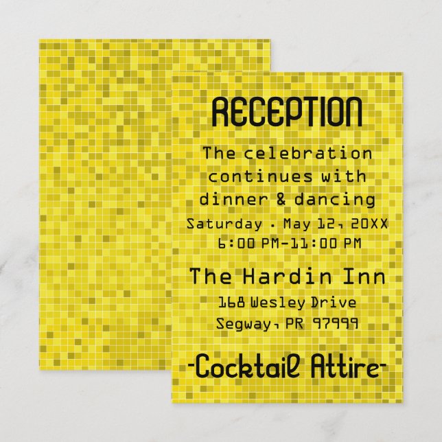 Bat Mitzvah Bar Mitzvah Game On Enclosure Card (Front/Back)