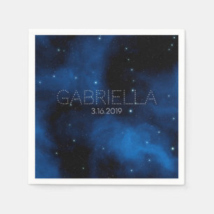 Bat Mitzvah Cocktail Napkin