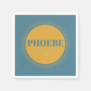Bat Mitzvah Napkin- Phoebe Napkin