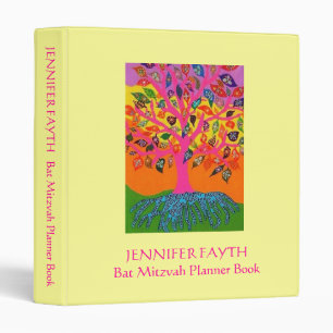 Bat Mitzvah Planner Book: Everything In One Place Binder