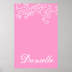 Bat Mitzvah Sign-In Board in Choice of 216 Poster