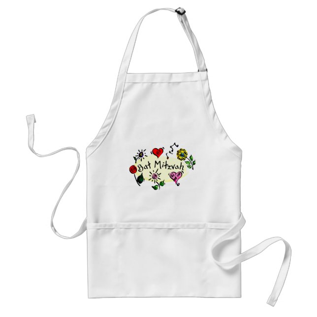 Bat Mitzvah Standard Apron (Front)