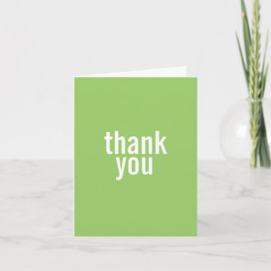 Bat Mitzvah Thank You Cards {Light Green}