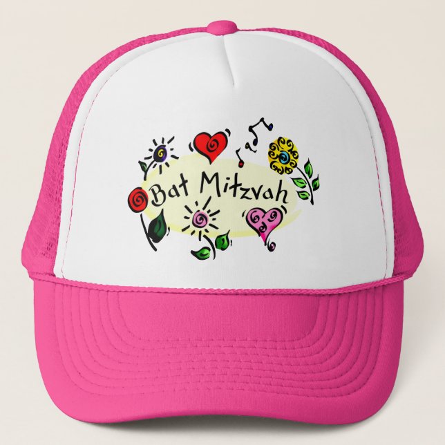 Bat Mitzvah Trucker Hat (Front)