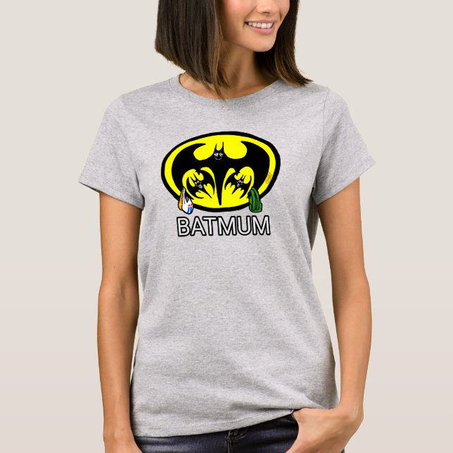 Bat-Mom Mothers' Day T-Shirt (Front)