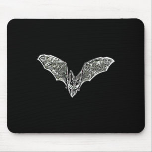 Bat Night Vampire Halloween Wing Flying Mammals Ba Mouse Pad