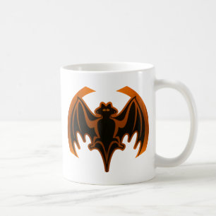Bat Orange The MUSEUM Zazzle Gifts Coffee Mug