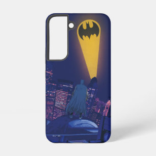 Bat Signal Over Gotham Samsung Galaxy Case