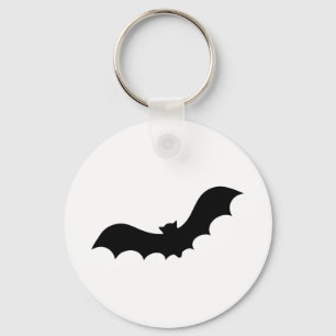 Bat Silhouette Keychain