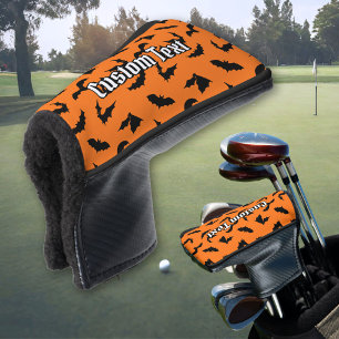 Bat Silhouettes Pattern Golf Head Cover