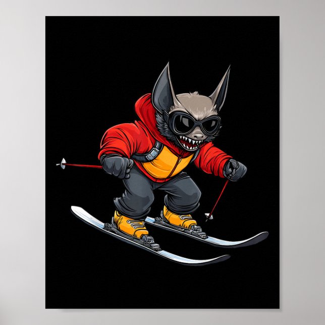 Bat Skier  Poster (Front)