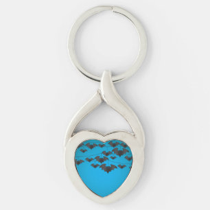 Bat string keychain
