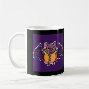 Bat Taco Costume Halloween Coffee Mug
