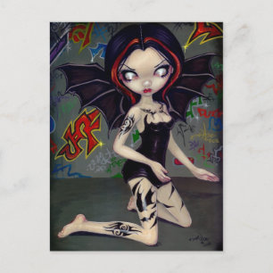 "Bat Tattoos" Postcard