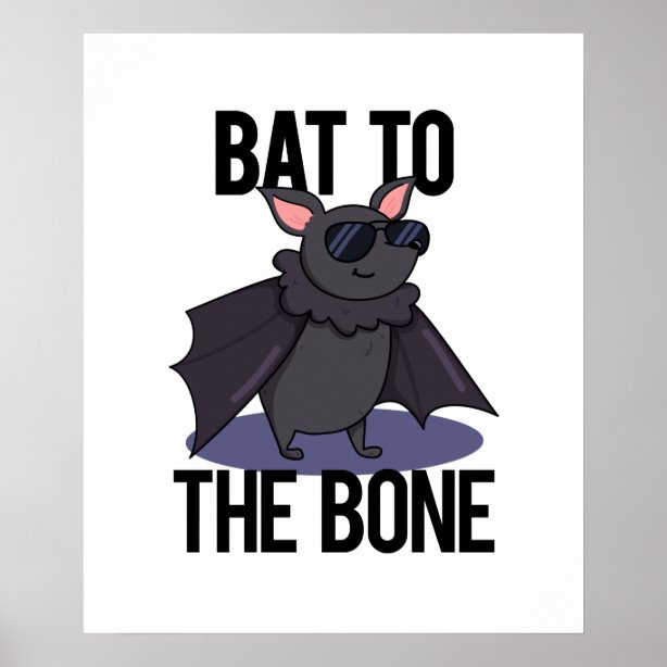 Cartoon Bat Posters, Prints & Poster Printing Zazzle CA