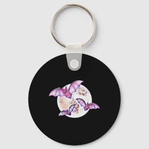Bat Vampire Halloween Bats  Keychain