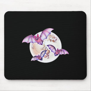 Bat Vampire Halloween Bats  Mouse Pad