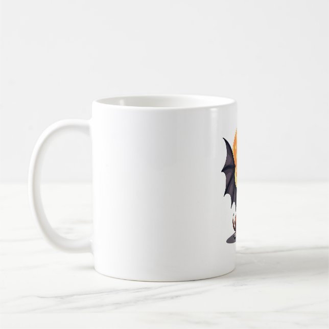 Bat Wings Boxer Coffee Mug (Left)