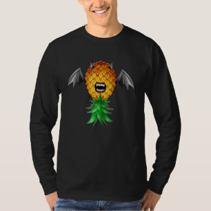 Bat Wings Vampire Bite Swinger Upside Down Pineapp T-Shirt