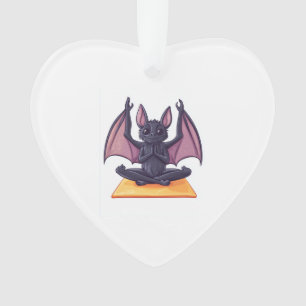 Bat Yoga Flow Ornament