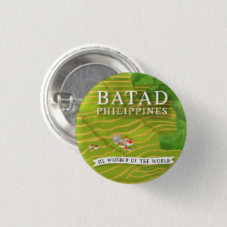 Batad Philippines 1 Inch Round Button