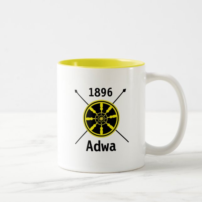 Bataille d'Adwa Jour de la Victoire Ethiopie Mug (Droit)