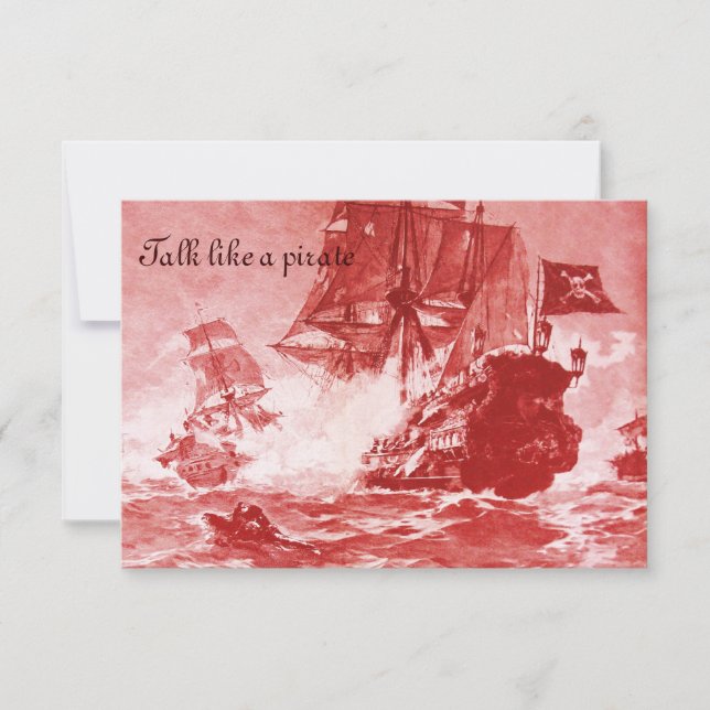 BATAILLE DE BATEAU PIRATE / CARTES DE TRÉSOR PIRAT (Devant)