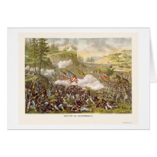 Bataille de Chickamauga par Kurz et Allison 1863