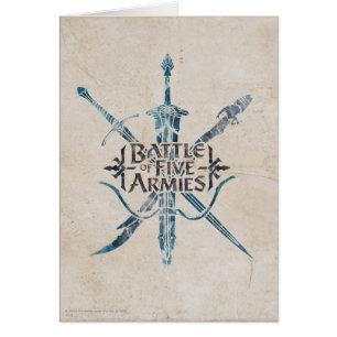 BATAILLE de logo de CINQ ARMIES™