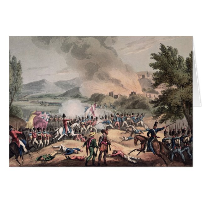 Bataille de Pombal, gravée par Thomas Sutherland (Devant horizontal)