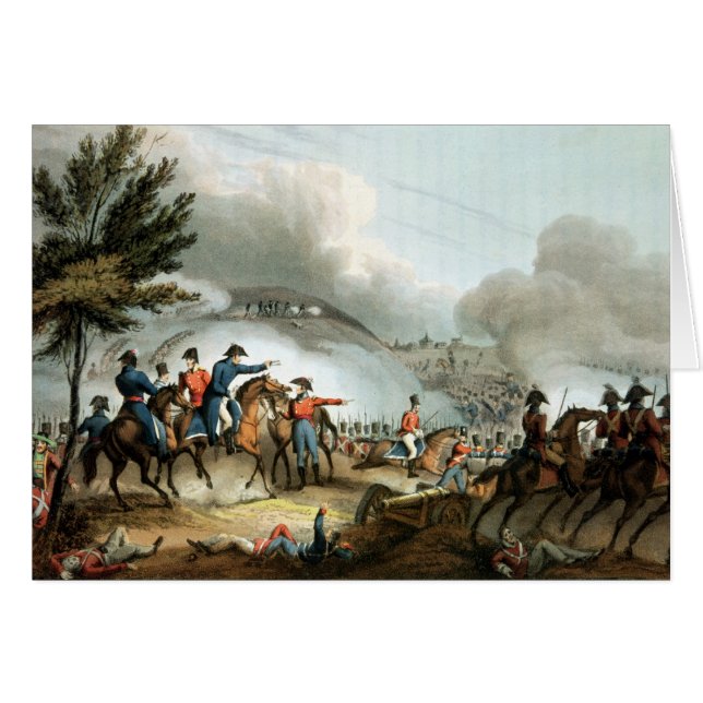 Bataille de Salamanque, gravée à l'eau-forte par (Devant horizontal)