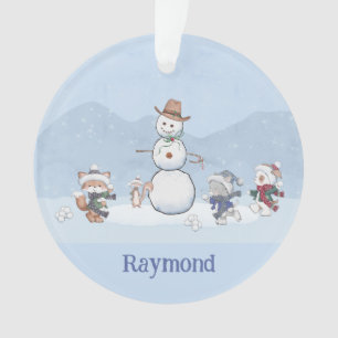 Bataille de snowball personnalisée Combattre des a