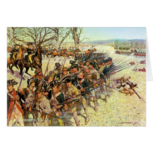 Bataille de tribunal de Guilford par Charles (Devant horizontal)