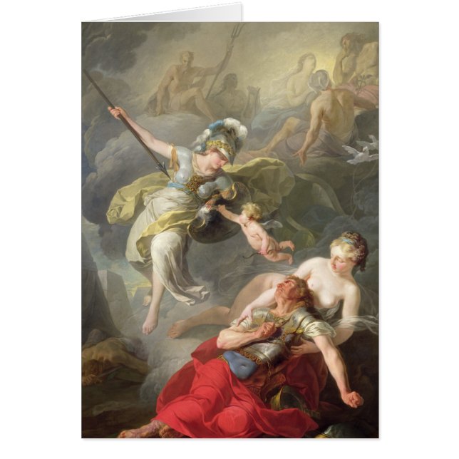 Bataille entre Minerva et Mars, 1771 (Devant)