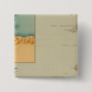 Batanes and Babuyanes No 13 2 Inch Square Button