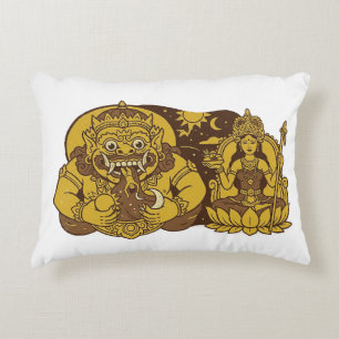 Batara Kala & Dewi Setesuyara Accent Pillow