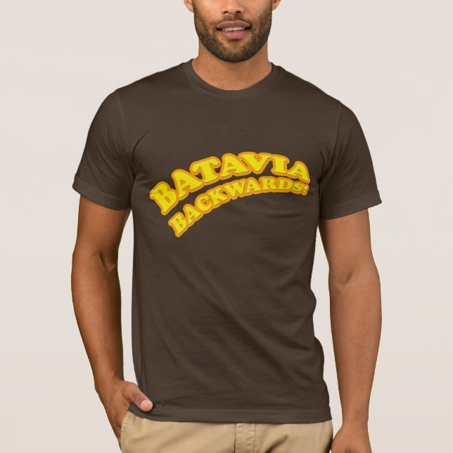 Batavia Backwards T-Shirt (Front)