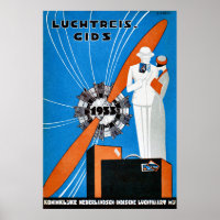 Batavia Dutch Indies Vintage Travel Poster