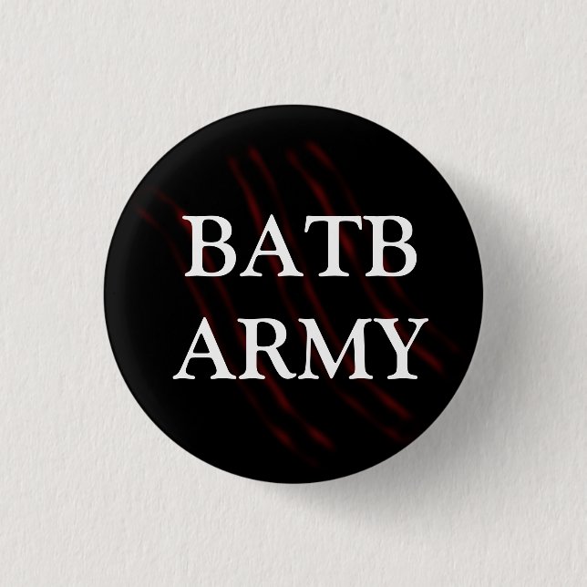 BATB Army 1 Inch Round Button (Front)